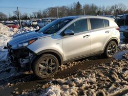 Salvage cars for sale from Copart Chalfont, PA: 2022 KIA Sportage LX