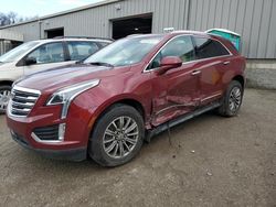Salvage cars for sale from Copart West Mifflin, PA: 2017 Cadillac XT5 Luxury
