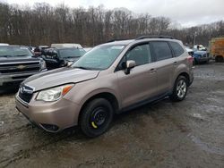 Salvage cars for sale from Copart Finksburg, MD: 2014 Subaru Forester 2.5I Touring