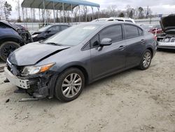 Honda salvage cars for sale: 2012 Honda Civic EXL