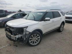 Ford salvage cars for sale: 2016 Ford Explorer Limited