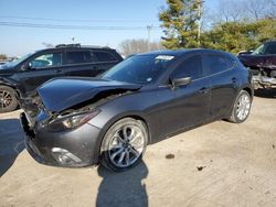 Mazda 3 Grand Touring salvage cars for sale: 2016 Mazda 3 Grand Touring