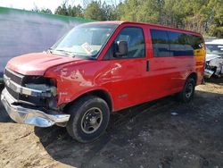 Salvage trucks for sale at Sandston, VA auction: 2005 Chevrolet Express G3500