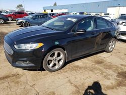 Vehiculos salvage en venta de Copart Woodhaven, MI: 2016 Ford Fusion S