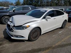 Ford Fusion SE salvage cars for sale: 2017 Ford Fusion SE