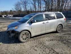 Toyota salvage cars for sale: 2013 Toyota Sienna XLE