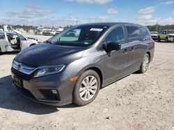 Salvage cars for sale at Houston, TX auction: 2020 Honda Odyssey LX