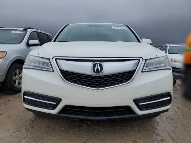 2016 Acura MDX Technology