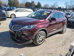 Lincoln MKC salvage cars for sale: 2017 Lincoln MKC Reserve