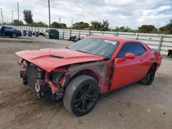 Salvage cars for sale from Copart Miami, FL: 2018 Dodge Challenger SXT