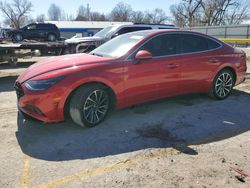 Salvage cars for sale from Copart Wichita, KS: 2020 Hyundai Sonata Limited