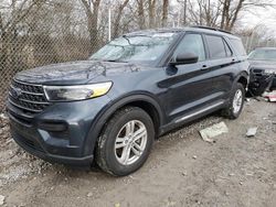 Salvage cars for sale from Copart Cicero, IN: 2022 Ford Explorer XLT