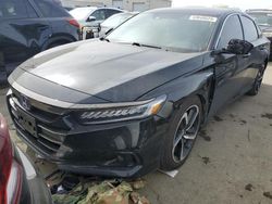 Salvage cars for sale from Copart Martinez, CA: 2022 Honda Accord Hybrid Sport