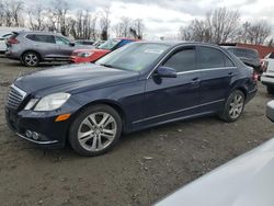 Mercedes-Benz E 350 4matic salvage cars for sale: 2011 Mercedes-Benz E 350 4matic