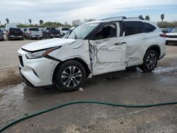 Salvage cars for sale from Copart Mercedes, TX: 2020 Toyota Highlander XLE