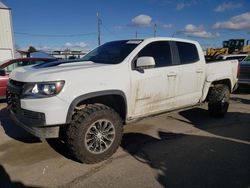 Chevrolet Colorado salvage cars for sale: 2021 Chevrolet Colorado ZR2