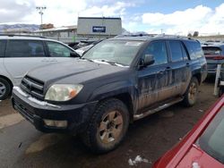 Salvage cars for sale from Copart Colorado Springs, CO: 2004 Toyota 4runner Limited