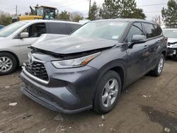 Vehiculos salvage en venta de Copart Denver, CO: 2020 Toyota Highlander L