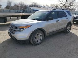 Salvage cars for sale at Wichita, KS auction: 2013 Ford Explorer