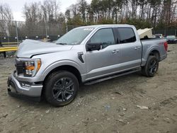 Salvage cars for sale at Waldorf, MD auction: 2023 Ford F150 Supercrew