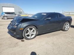 Salvage cars for sale at Wichita, KS auction: 2015 Chevrolet Camaro LT