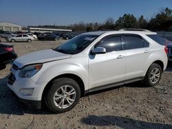 Chevrolet Equinox LT salvage cars for sale: 2016 Chevrolet Equinox LT