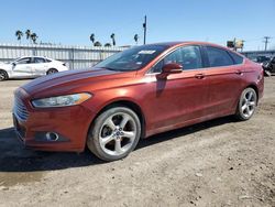 Salvage cars for sale at Mercedes, TX auction: 2014 Ford Fusion SE