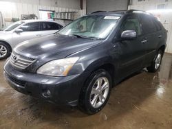 Lexus RX400 salvage cars for sale: 2008 Lexus RX 400H