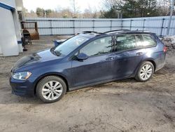 Salvage cars for sale from Copart Lyman, ME: 2017 Volkswagen Golf Sportwagen S