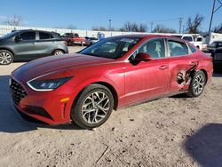 Hyundai Sonata SEL salvage cars for sale: 2020 Hyundai Sonata SEL