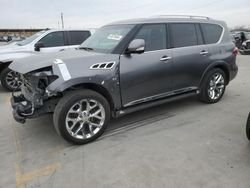 Infiniti QX80 Base salvage cars for sale: 2017 Infiniti QX80 Base