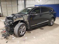 Salvage cars for sale at Chalfont, PA auction: 2022 Acura MDX