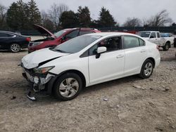 Salvage cars for sale from Copart Madisonville, TN: 2014 Honda Civic LX