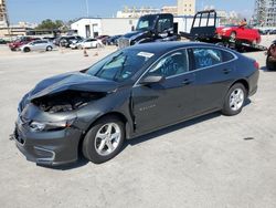 Chevrolet Malibu LS salvage cars for sale: 2018 Chevrolet Malibu LS