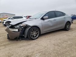 Salvage cars for sale from Copart Amarillo, TX: 2014 Dodge Dart SXT