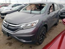 Honda cr-v se Vehiculos salvage en venta: 2016 Honda CR-V SE