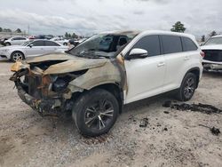 Carros con motor quemado a la venta en subasta: 2019 Toyota Highlander LE