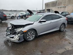 Vehiculos salvage en venta de Copart Fredericksburg, VA: 2017 Honda Civic EX