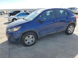 Salvage cars for sale at Grand Prairie, TX auction: 2017 Chevrolet Trax LS