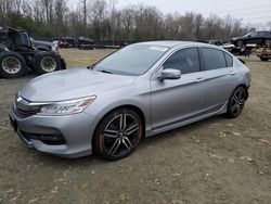 Salvage cars for sale from Copart Waldorf, MD: 2017 Honda Accord Touring