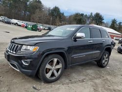 Salvage cars for sale from Copart Mendon, MA: 2015 Jeep Grand Cherokee Limited