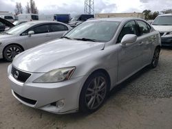 Salvage cars for sale from Copart Hayward, CA: 2007 Lexus IS 250