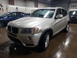 BMW X3 salvage cars for sale: 2013 BMW X3 XDRIVE28I