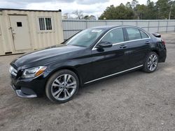 Salvage cars for sale at Eight Mile, AL auction: 2018 Mercedes-Benz C 300 4matic