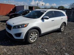 Salvage cars for sale from Copart Homestead, FL: 2017 KIA Sorento LX