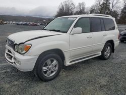 Salvage cars for sale from Copart Concord, NC: 2007 Lexus LX 470