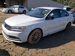 Vehiculos salvage en venta de Copart Seaford, DE: 2015 Volkswagen Jetta SE