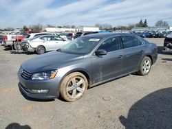 Salvage cars for sale from Copart Mocksville, NC: 2015 Volkswagen Passat S