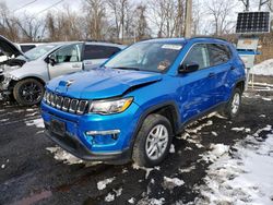 Salvage cars for sale from Copart Marlboro, NY: 2019 Jeep Compass Sport