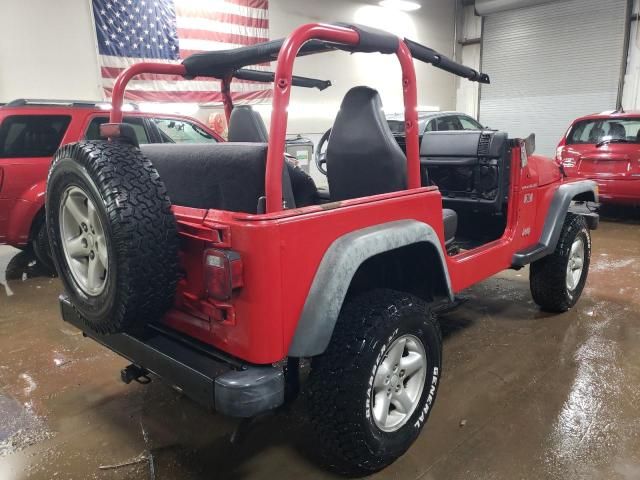 2002 Jeep Wrangler / TJ X